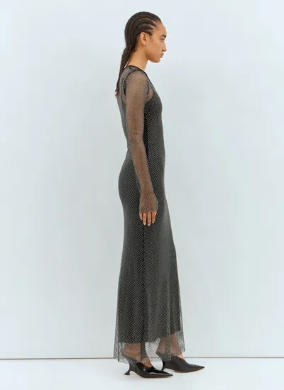 Sportmax Crystal Embellishment Maxi Dress