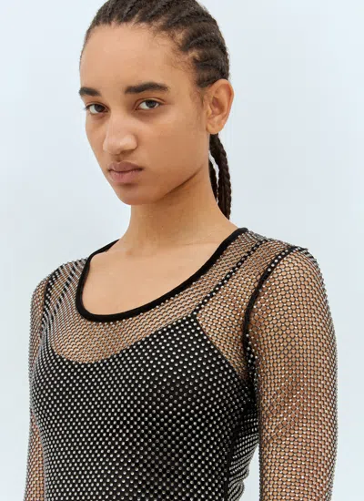 Sportmax Crystal Embellishment Maxi Dress
