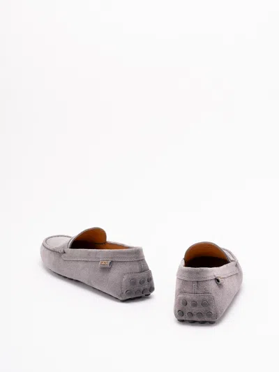 Tod's Women `gommino` Driving Shoes In Suede