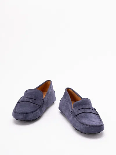 Tod's `gommino` Driving Shoes In Suede