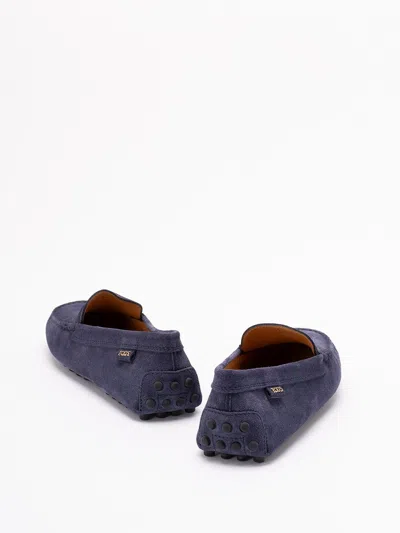 Tod's `gommino` Driving Shoes In Suede