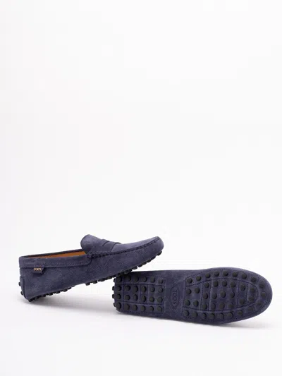 Tod's `gommino` Driving Shoes In Suede