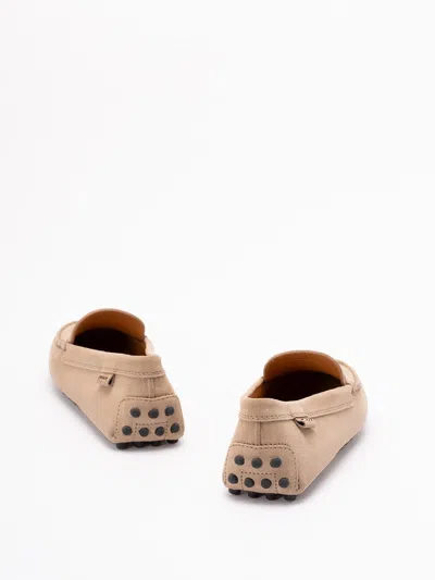 Tod's Women `gommino` Driving Shoes In Suede