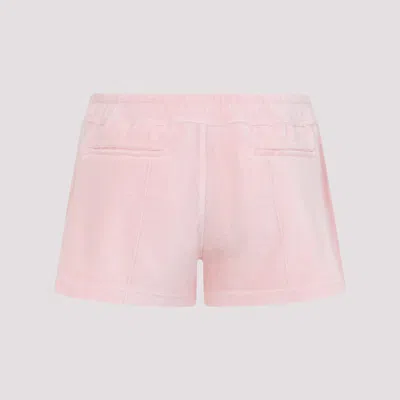 Tom Ford Pale Salmon Pink Cotton Towelling Shorts In Pink