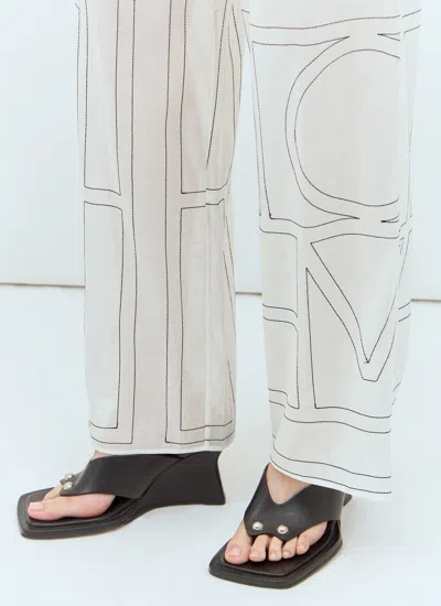 Totême Toteme Women Monogram Pyjama Pants