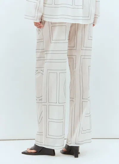 Totême Toteme Women Monogram Pyjama Pants
