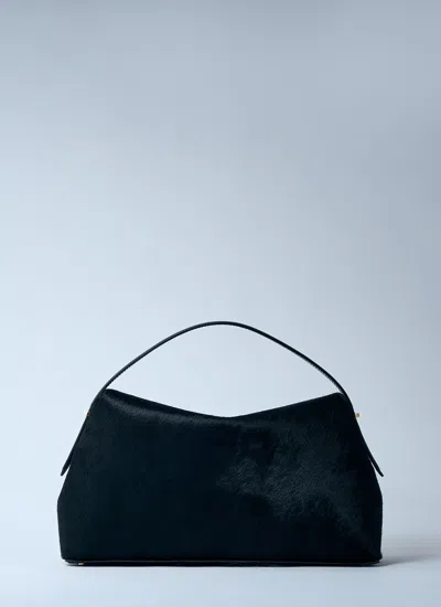 Totême Toteme Women T-lock Pony Hair Top-handle Bag