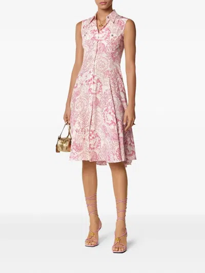 Versace Mini Underwater Barocco Hemdkleid