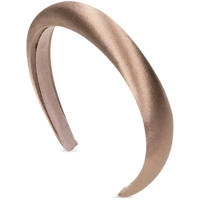 Jennifer Behr Tori Hammered Silk Satin Headband