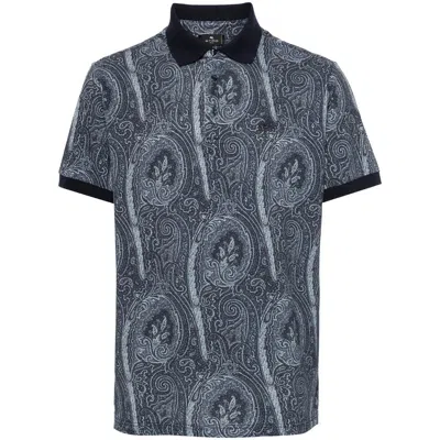 Etro Paisley Polo T-shirt
