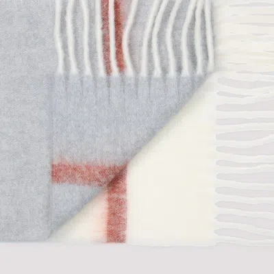 Marni Fringed Alpaca Scarf In Brown