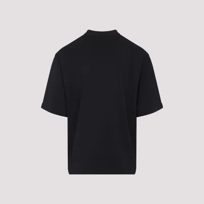 Marni Brand Label T-shirt In Black