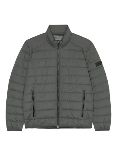 Marc O'polo Quilted Jacket In Gray