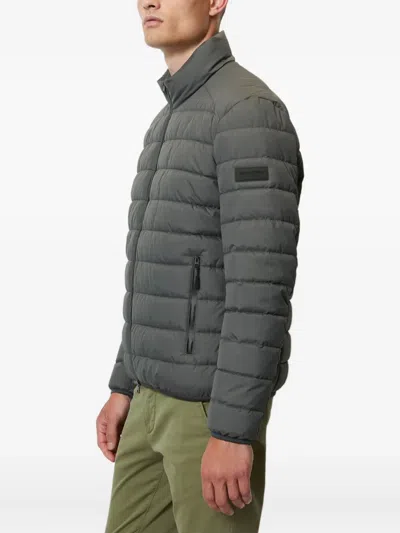 Marc O'polo Quilted Jacket In Gray