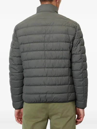 Marc O'polo Quilted Jacket In Gray