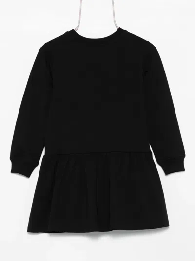 Moschino Cotton Dress In Black