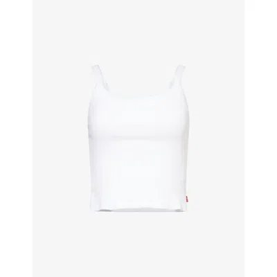Levi's Womens Levis Essential Sporty Rib Cotton-jersey Tank Top
