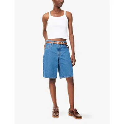 Levi's Womens Levis Essential Sporty Rib Cotton-jersey Tank Top