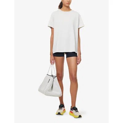 Lululemon Womens  All Yours Relaxed-fit Stretch-cotton T-shirt