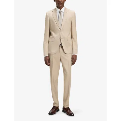 Hugo Boss Regular-fit Shirt In Easy-iron Stretch-cotton Poplin