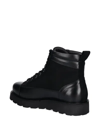 Aeronautica Militare Leather Lace-up Ankle Boots