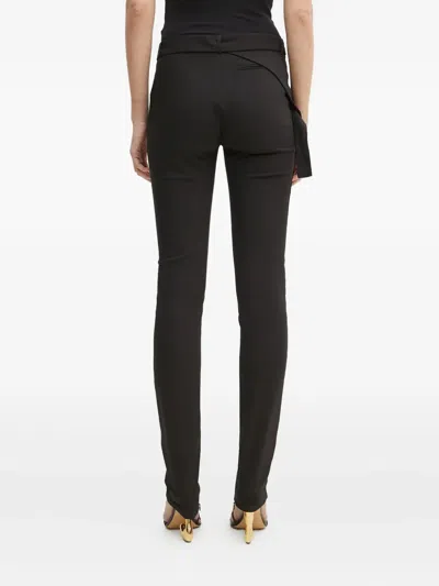 Ottolinger Wrap-effect Trousers In Black