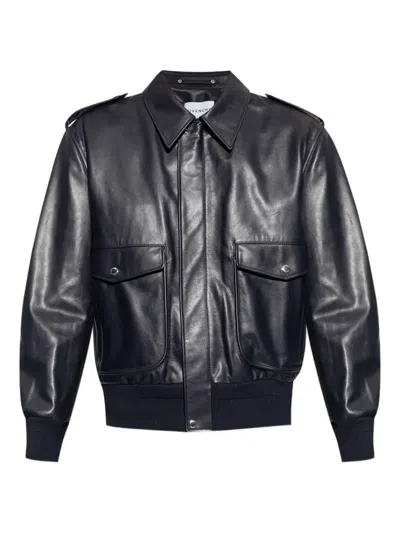 Givenchy Aviator Jacket In Leather
