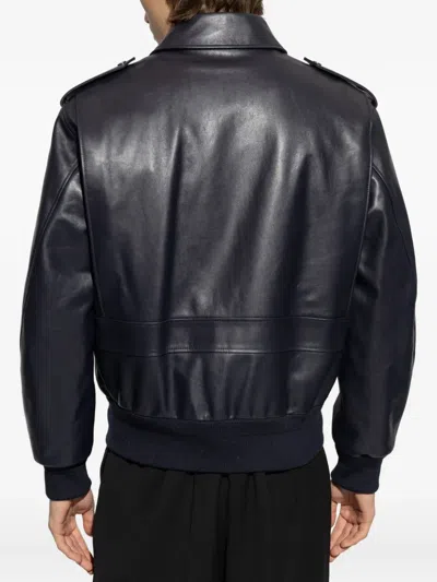 Givenchy Aviator Jacket In Leather
