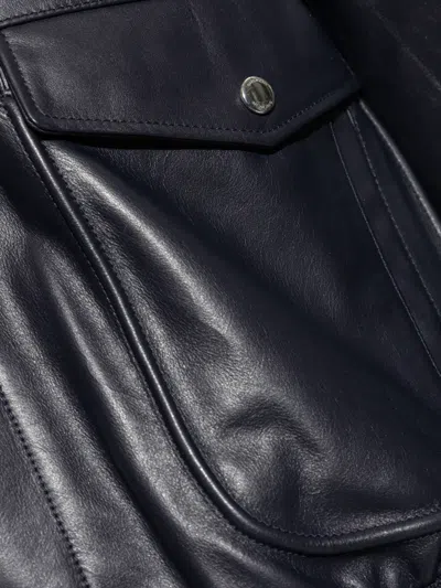 Givenchy Aviator Jacket In Leather