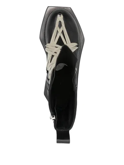 Rick Owens Megalace Turbo Cyclops Boot Boots Black In Black