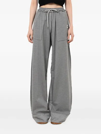 Miharayasuhiro Inside Out Track Pants In Gray