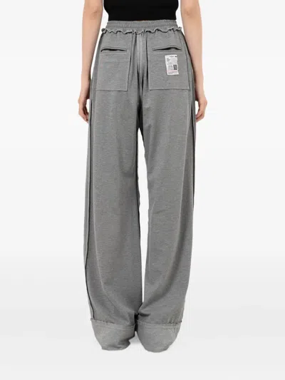 Miharayasuhiro Inside Out Track Pants In Gray