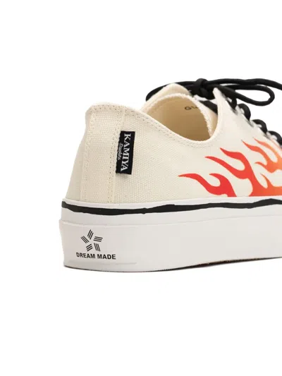 Kamiya Joey Flame-print Sneakers