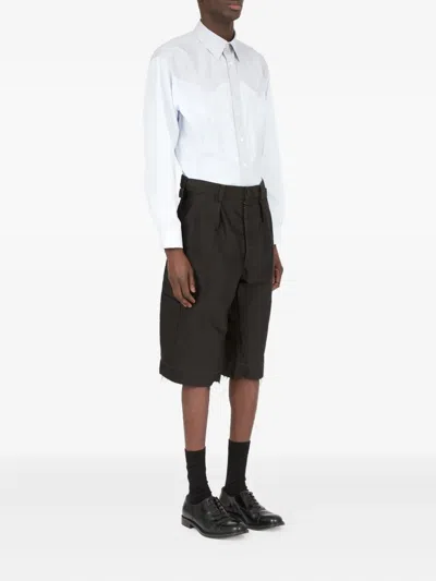 Maison Margiela Utility-shorts Aus Baumwolle In Brown