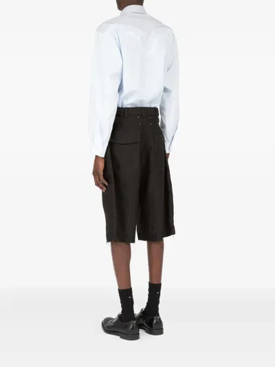 Maison Margiela Utility-shorts Aus Baumwolle In Brown
