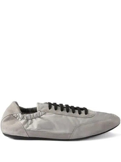Prada Collapse Sneakers In Gray