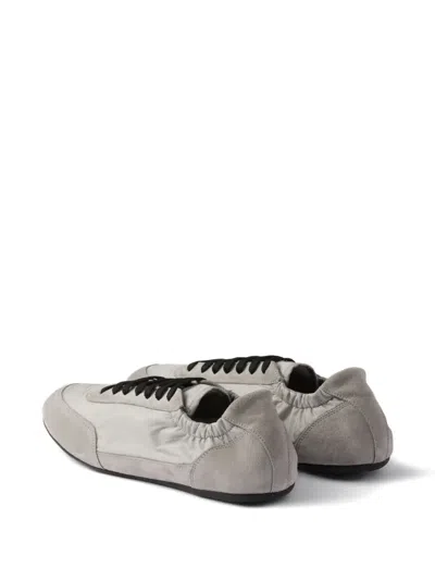 Prada Collapse Sneakers In Gray