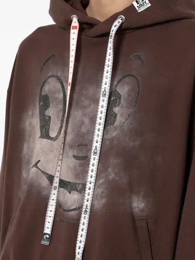 Miharayasuhiro Happy Face-print Hoodie