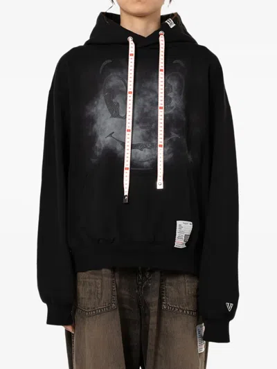 Miharayasuhiro Happy Face-print Hoodie