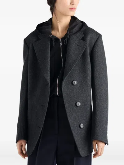 Prada Jacke Aus Re-nylon