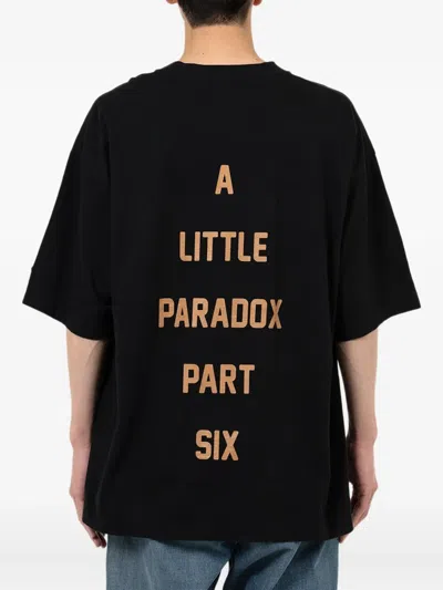 Miharayasuhiro Maison Mihara Yasuhiro Round Neck T-shirt In Black
