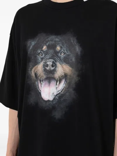 Miharayasuhiro Maison Mihara Yasuhiro Round Neck T-shirt In Black