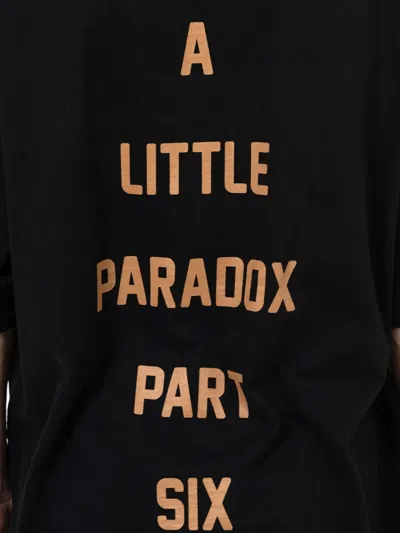 Miharayasuhiro Maison Mihara Yasuhiro Round Neck T-shirt In Black