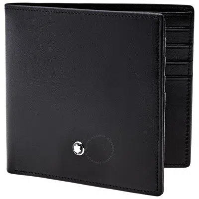 Montblanc Meisterstuck 8 Cc Black Leather Wallet 7163