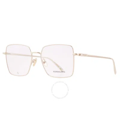 Ferragamo Salvatore  Demo Square Ladies Eyeglasses Sf2230 710 56