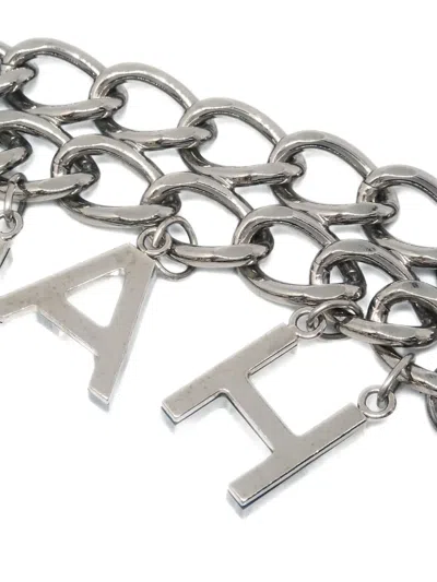 Pre-owned Chanel 2003 Logo-lettering Chain Belt