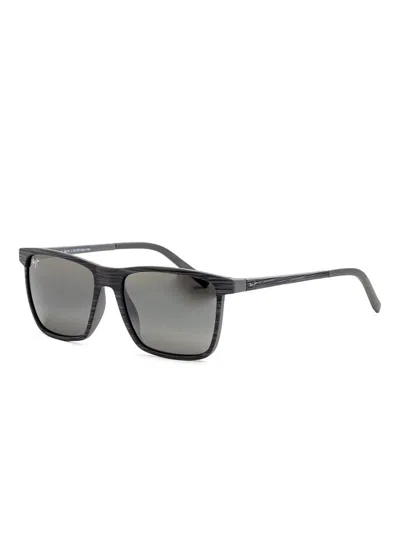 Maui Jim Square-frame Sunglasses In Black