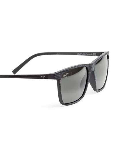 Maui Jim Square-frame Sunglasses In Black