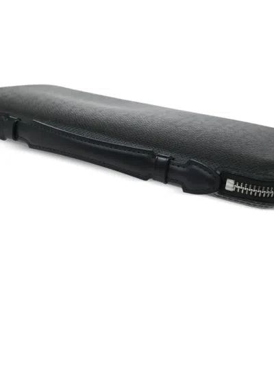 Pre-owned Louis Vuitton 2006 Taiga Travel Case In Gray