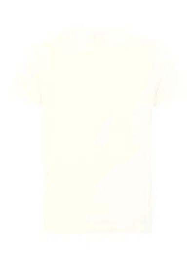 Fendi White T-shirt For Kids With Squirrel Print In White